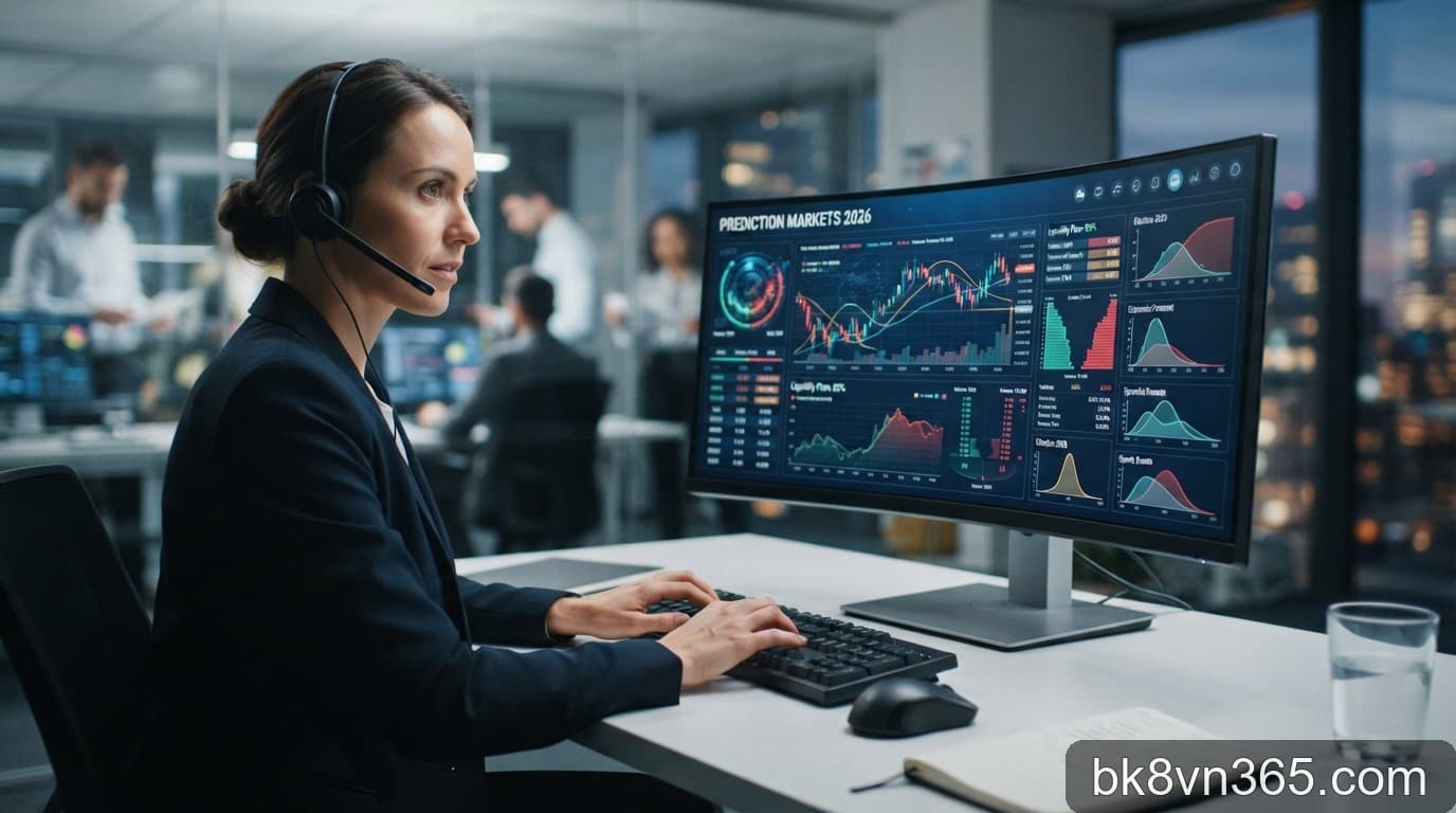 Thị trường dự đoán (Prediction Markets) 2026: Tại sao 'tính thanh khoản' đang thay đổi cuộc chơi cá cược