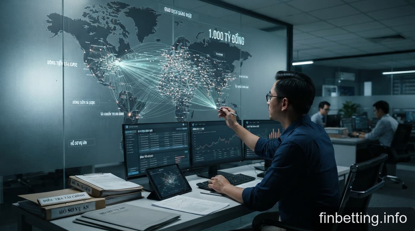 Vụ án Net.win và bài học về dòng tiền cá cược trực tuyến: Dữ liệu từ 1.000 tỷ đồng giao dịch